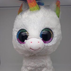 Ty Beanie Boos "Pixy" The Rainbow Unicorn 10"